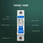 1P AC MCB Circuit breaker C type 230/400V