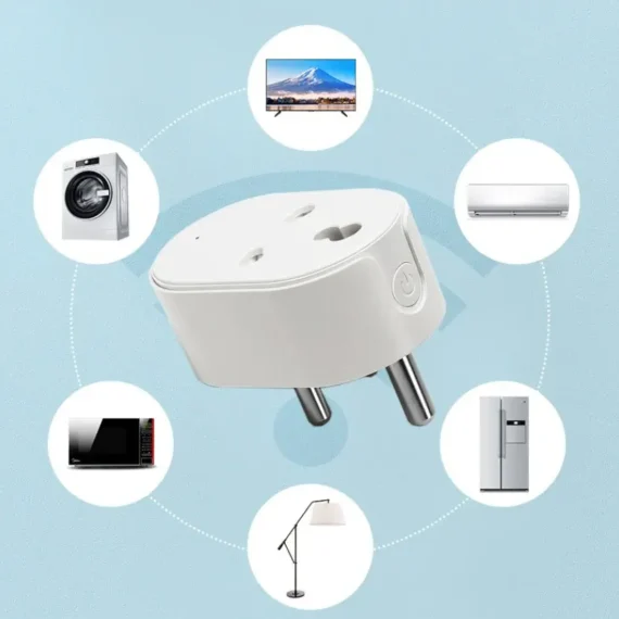 Smart WiFi Power Plug 16A for Heavy Load Air Conditioner, Wifi Controller and Monitor