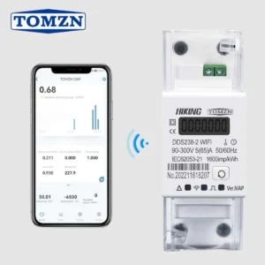 DDS238-2 WIFI Smart Energy Meter With Display Power Consumption Monitor, With Import Export Power METER