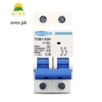 2P AC C Type MCB Circuit Breaker