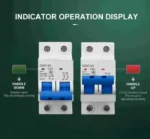 2P AC C Type MCB Circuit Breaker