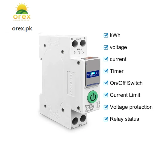 TOB9S-VAP 8in1 63A WIFI Smart Switch with monitoring and Protection, wifi breaker full function