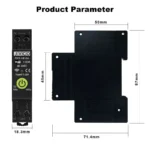 JVCO 13in1 63A WIFI Smart Switch with Monitoring and Protection