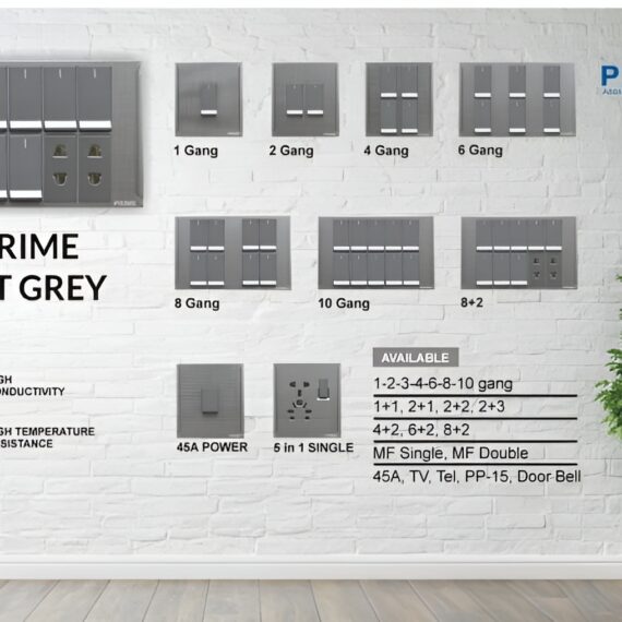Orex Art Grey Mechanical Modular Electrical Series