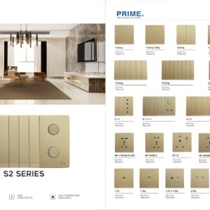 Orex S2 Series Mechanical Modular Electrical Series (Gold Finish)