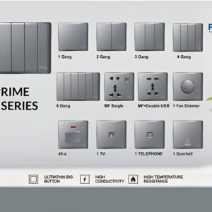 Orex LG Series Mechanical Modular Electrical Series (Gray Finish)