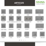 SWISS Grey Modular Electrical Series